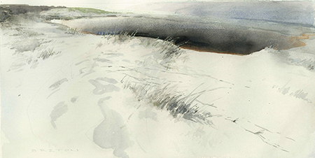 Black Water (Study) by Scott  Breton | Lethbridge Gallery